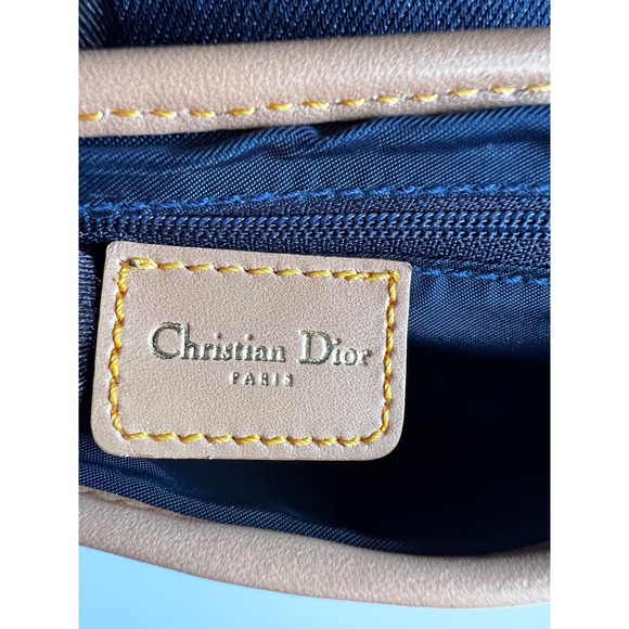Vintage Dior denim saddle - Picture 2 of 6